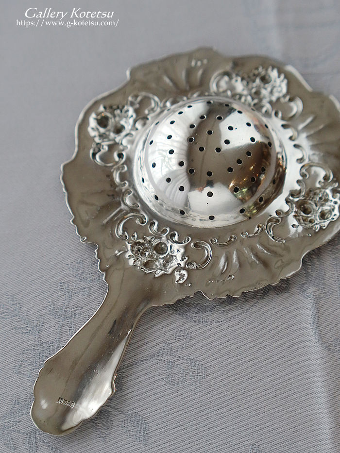 �A���e�B�[�N�V���o�[ antique silver agate handle cutlery