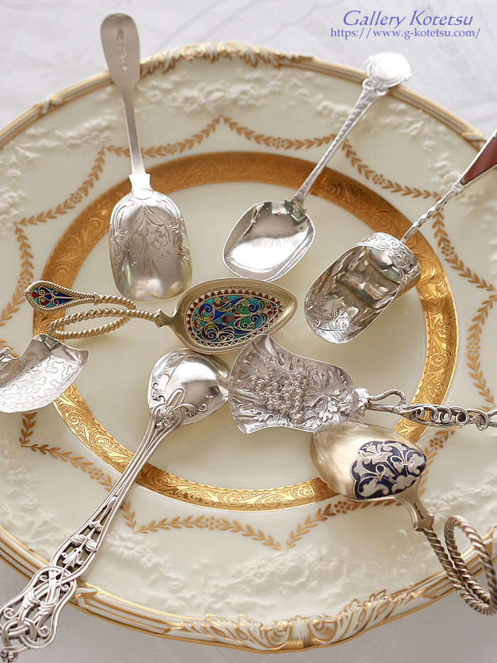 �e�B�[�L���f�B�X�v�[�� Tea caddy spoon