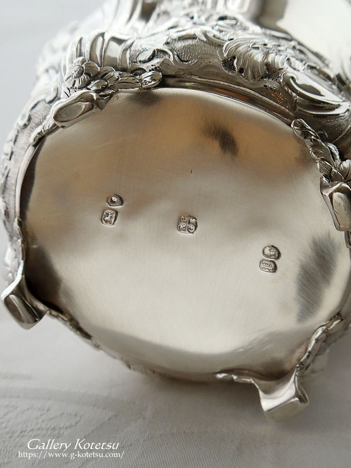 �A���e�B�[�N�V���o�[�@�e�B�[�L���f�B antique silver tea caddy �p����� sterling siver 