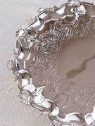 �V���o�[�T�����@ antique silver salver
