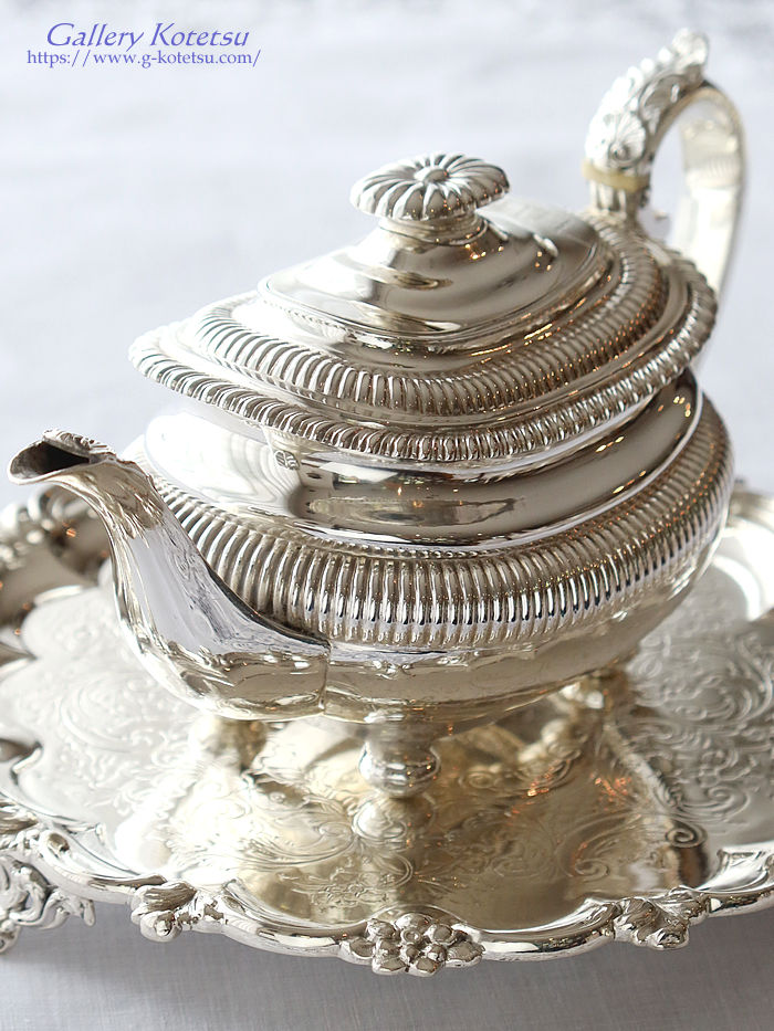 �X�^�[�����O�V���o�[�e�B�[�|�b�g antique silver teapot sterling silver teapot