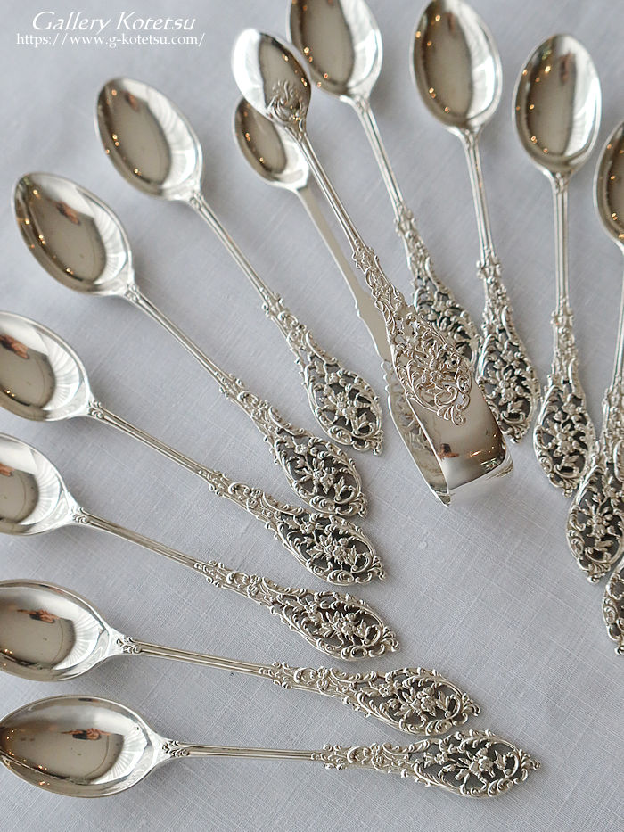 �A���e�B�[�N�V���o�[�@�X�v�[�� antique silver teaspoon