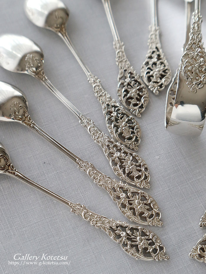 �A���e�B�[�N�V���o�[�@�X�v�[�� antique silver teaspoon