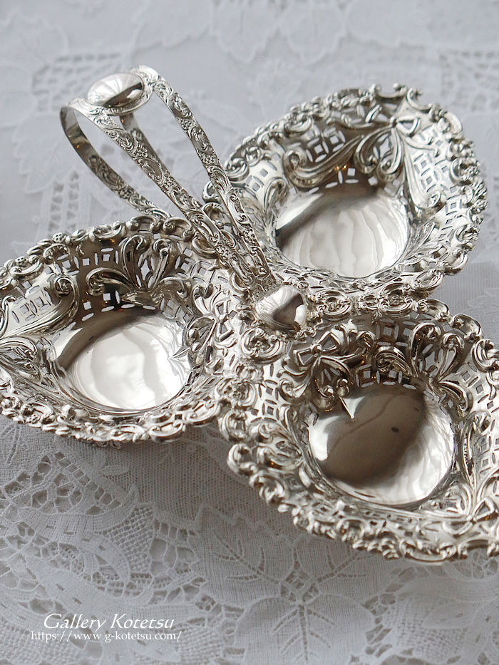 �A���e�B�[�N�V���o�[ antique silver dish