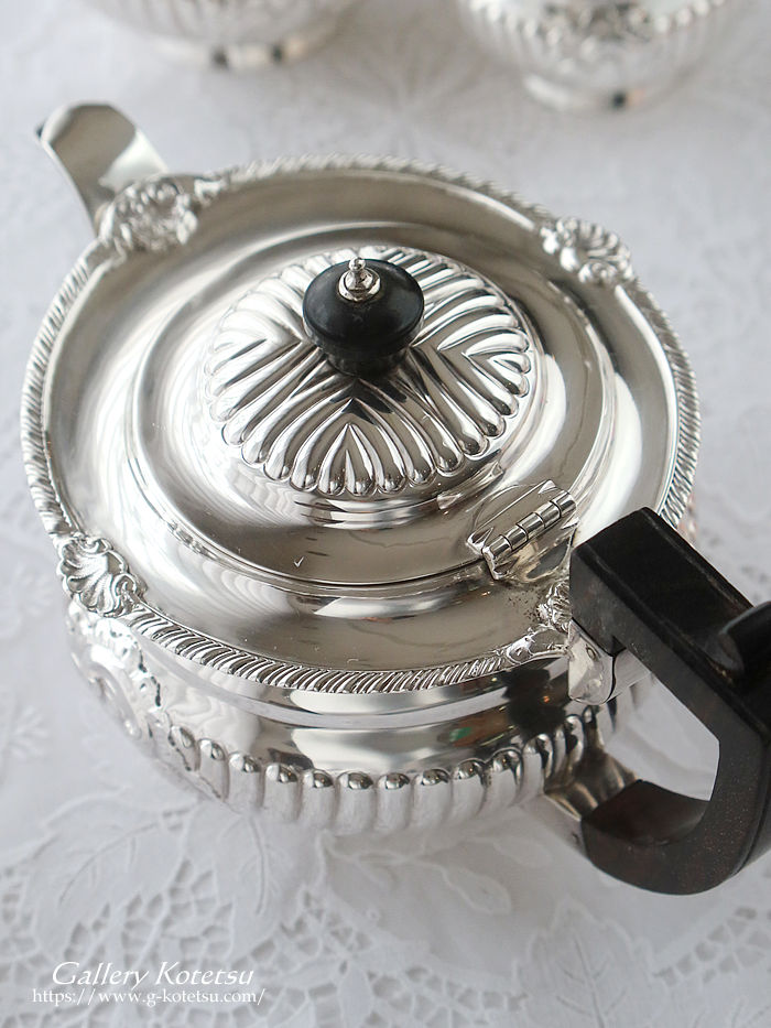 �p����� sterling siver �A���e�B�[�N�V���o�[�@�e�B�[�Z�b�g antique silver tea set