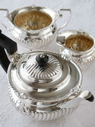 �A���e�B�[�N�V���o�[�e�B�[�Z�b�g antique silver teaset