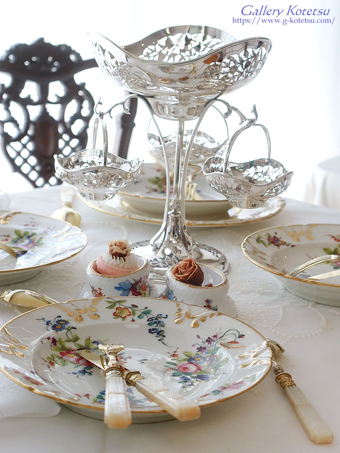 �A���e�B�[�N�V���o�[�@�C�p�[�� antique silver epergne