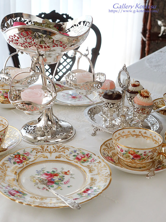�A���e�B�[�N�V���o�[�@�C�p�[�� antique silver epergne