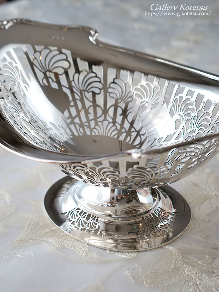 �A���e�B�[�N�V���o�[�@�p����� antique silver dessert dish
