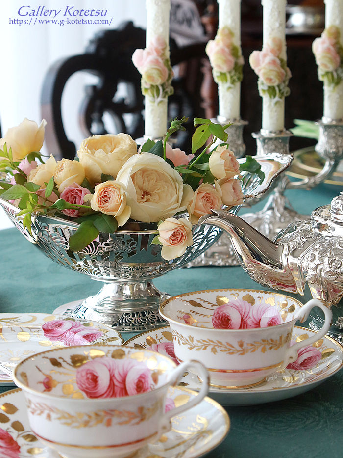 �A���e�B�[�N�V���o�[�@�p����� antique silver dessert dish