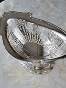 シルバーバスケット antique silver basket