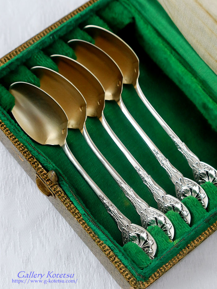 �t�����`�V���o�[ antique silver teaspoon