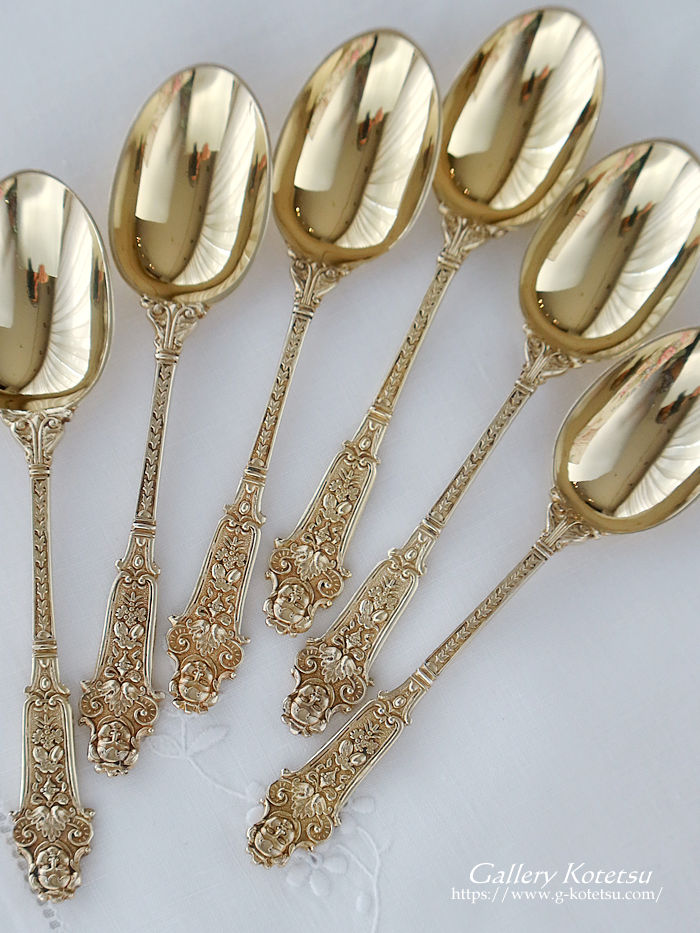 �A���e�B�[�N�V���o�[�@�e�B�[�X�v�[���@antique silver teaspoon