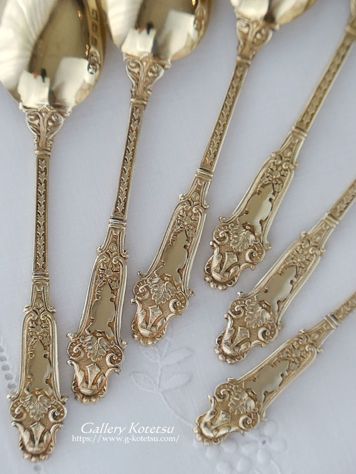 �A���e�B�[�N�V���o�[�@�e�B�[�X�v�[���@antique silver teaspoon