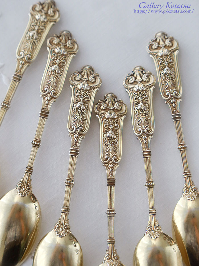 �A���e�B�[�N�V���o�[�@�e�B�[�X�v�[���@antique silver teaspoon