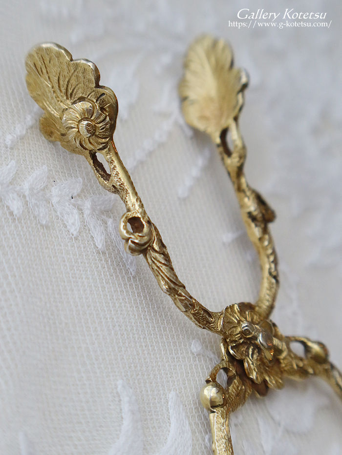 �A���e�B�[�N�V���o�[�@�V���K�[�j�b�v�X�@antique silver sugar nips